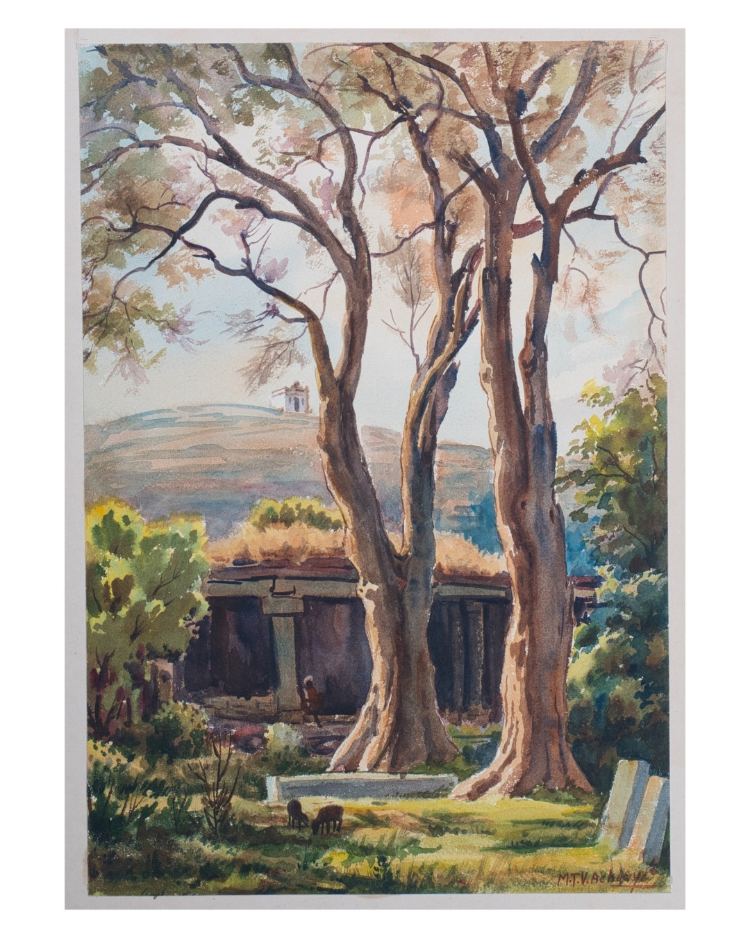 Trees by the old Mantapa